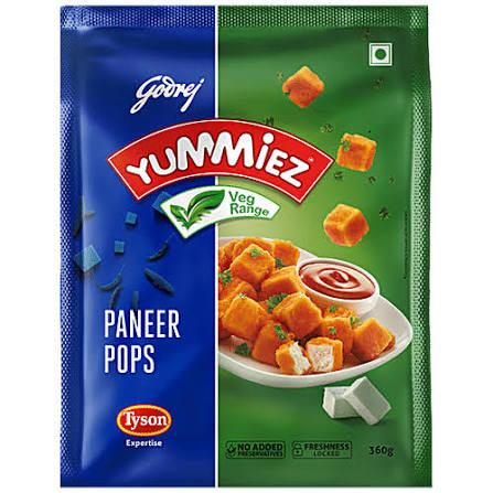 Paneer Pops product showcase