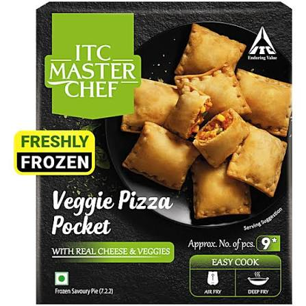 Veggie Pizza Pockets product showcase